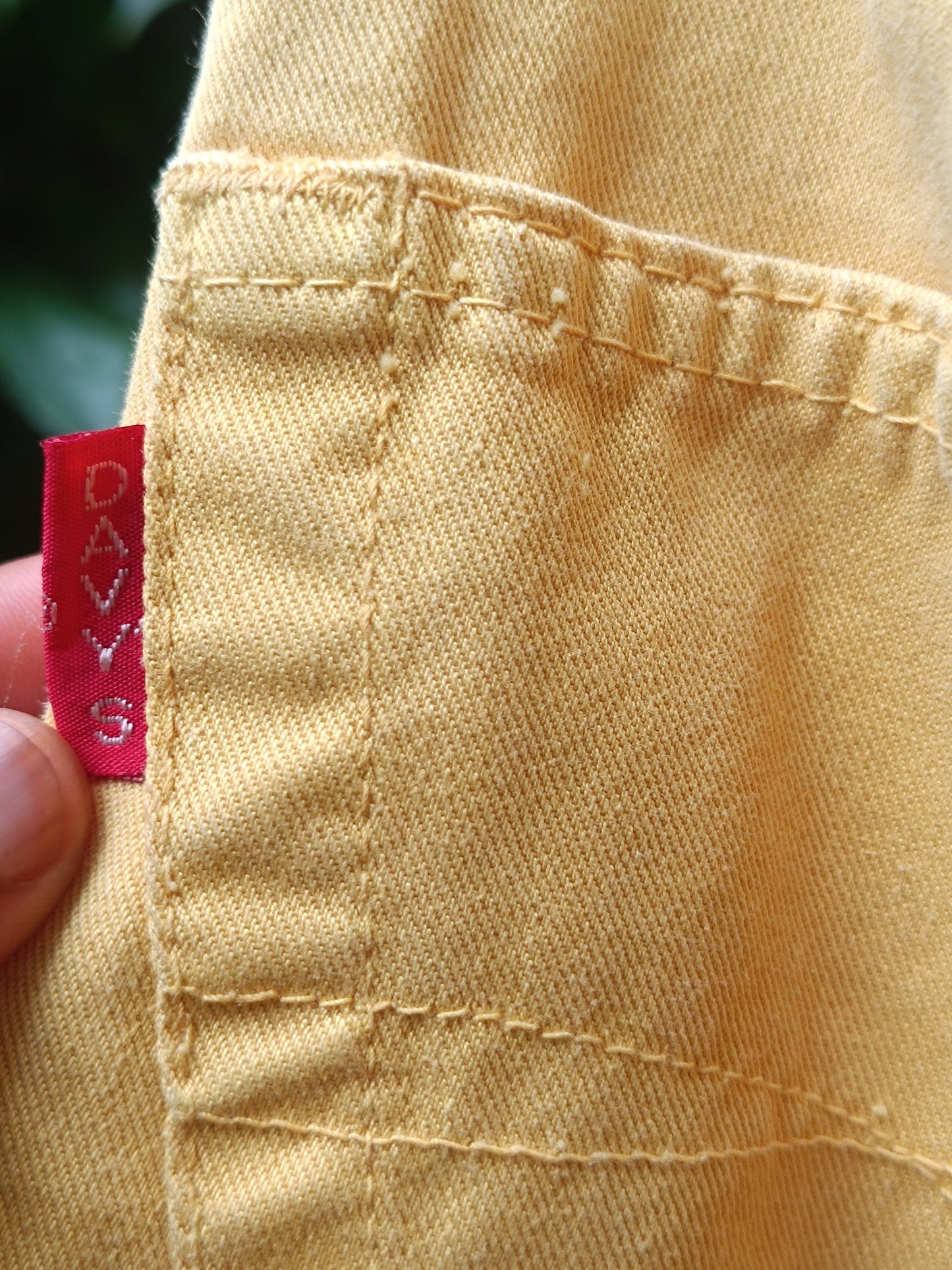 90s Davy's Jeanswear Jorts| Vintage Summer Shorts| | Maximalist Colorful Beach shorts | Yellow Summer Denim Shorts