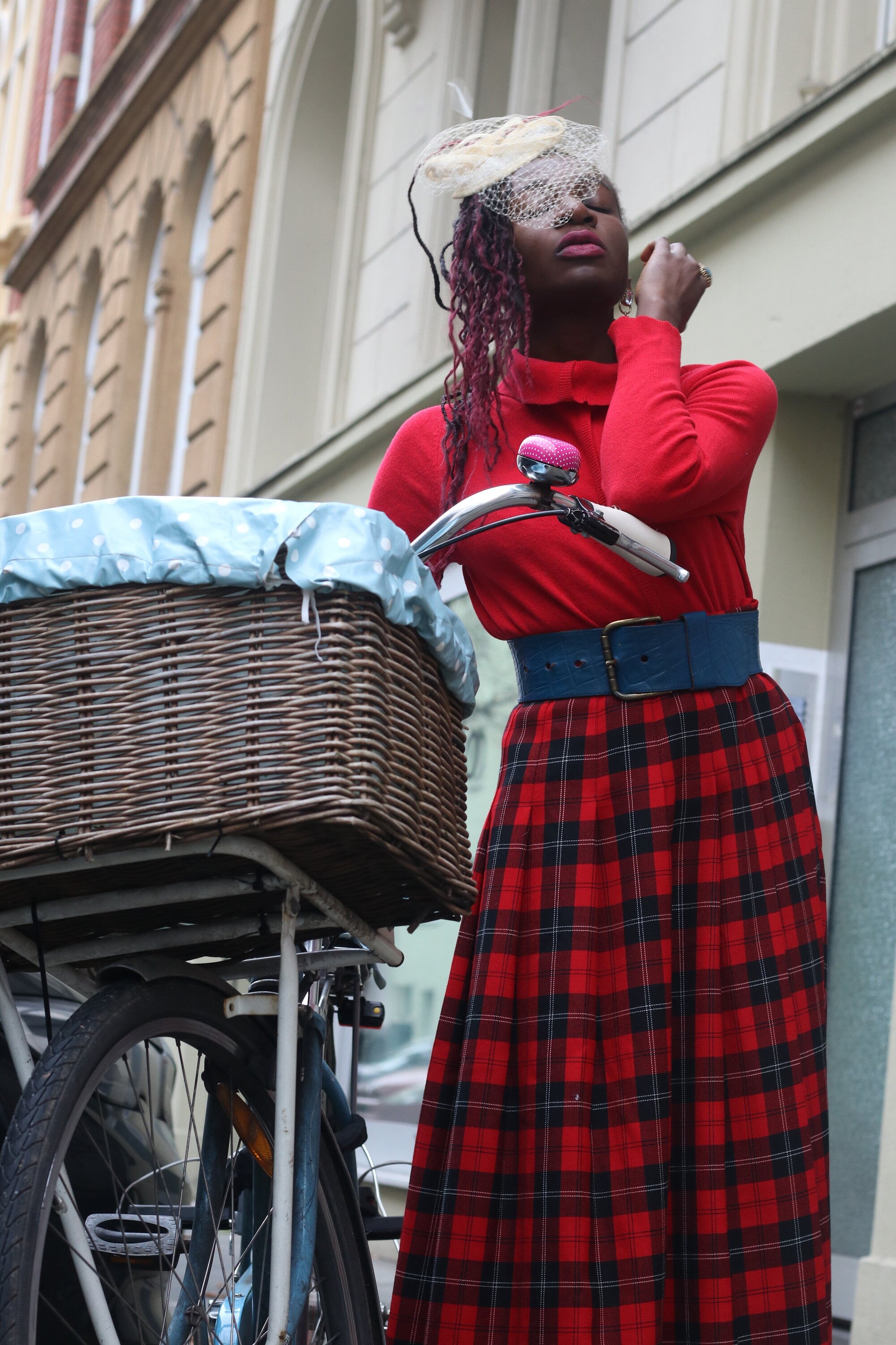 90s Pendleton Tartan Wool Skirt Vintage Red and Black plaid skirt Co Fashion and Fables