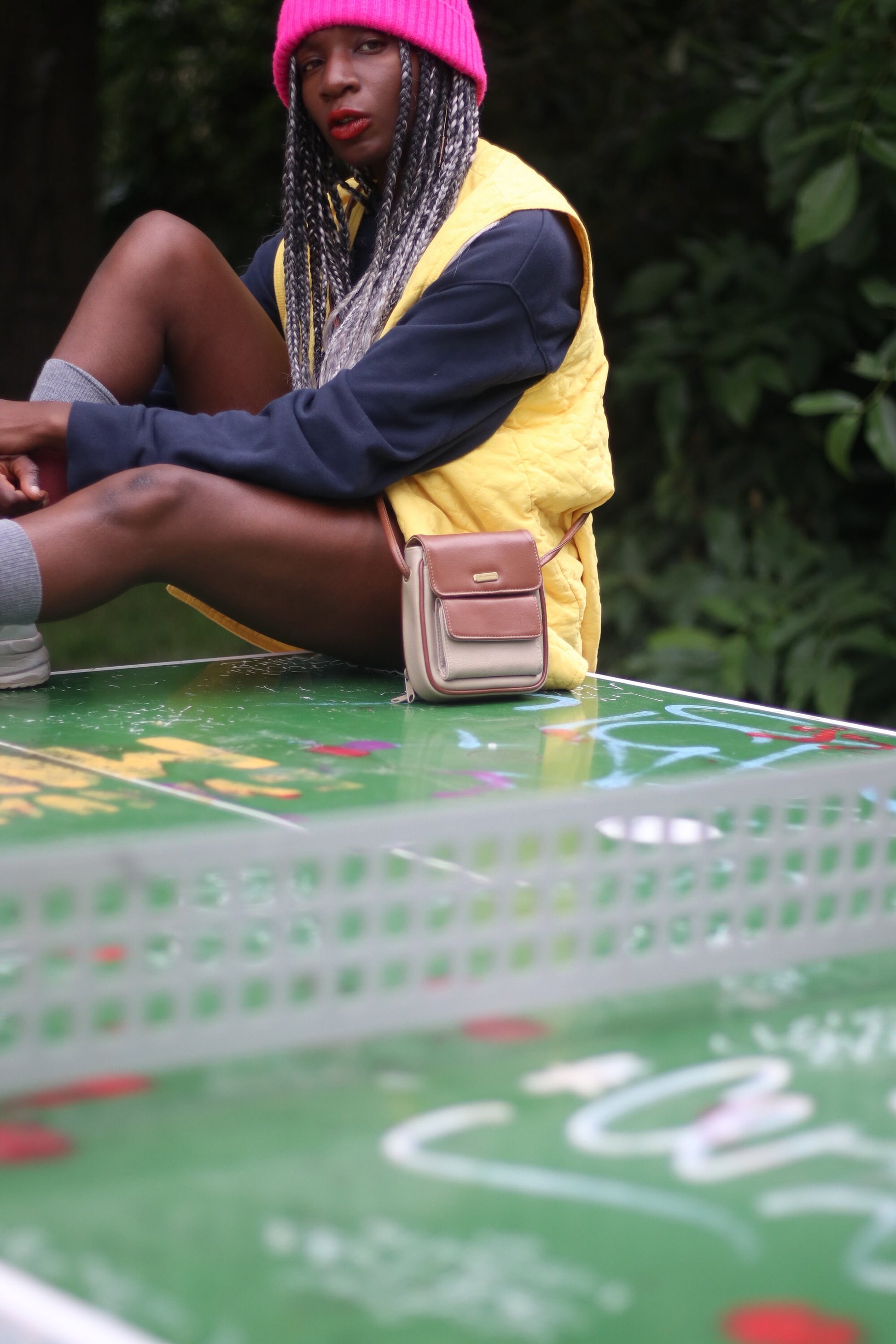 90s Liz Clairborne Mini Bag| Vintage Leather Brown Leather small Bag| Compact street style bag